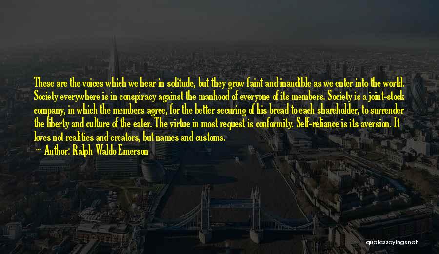 Grow Stock Quotes By Ralph Waldo Emerson