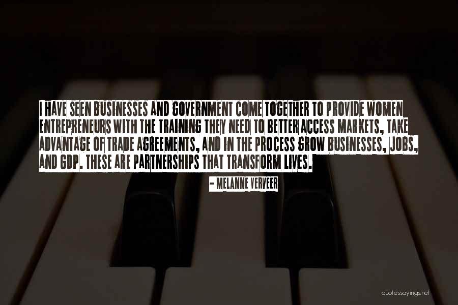 Grow Together Quotes By Melanne Verveer Grow Together Quotes By Melanne Verveer