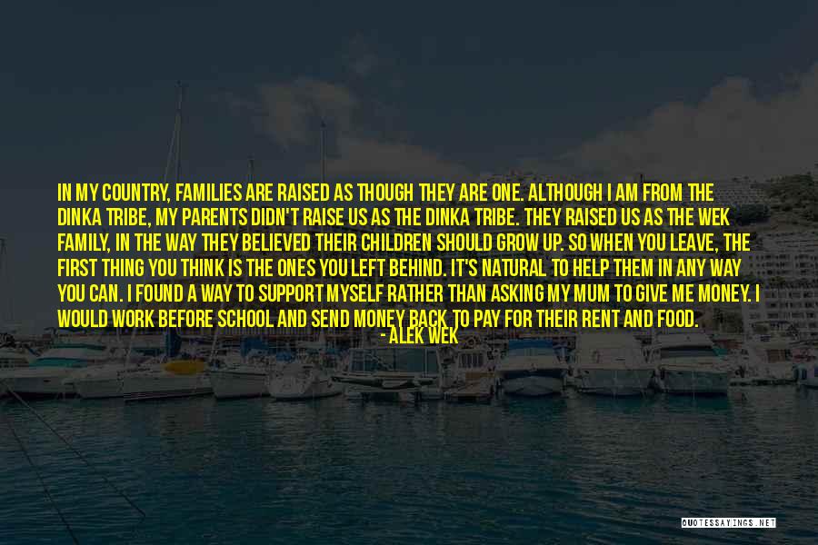 Growing As A Family Quotes By Alek Wek Growing As A Family Quotes By Alek Wek
