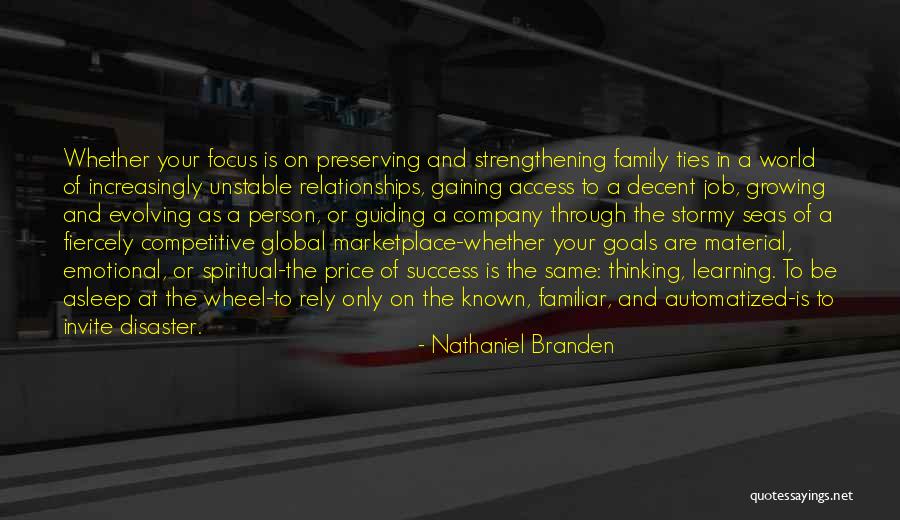 Growing As A Person Quotes By Nathaniel Branden