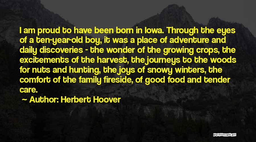 Growing Crops Quotes By Herbert Hoover