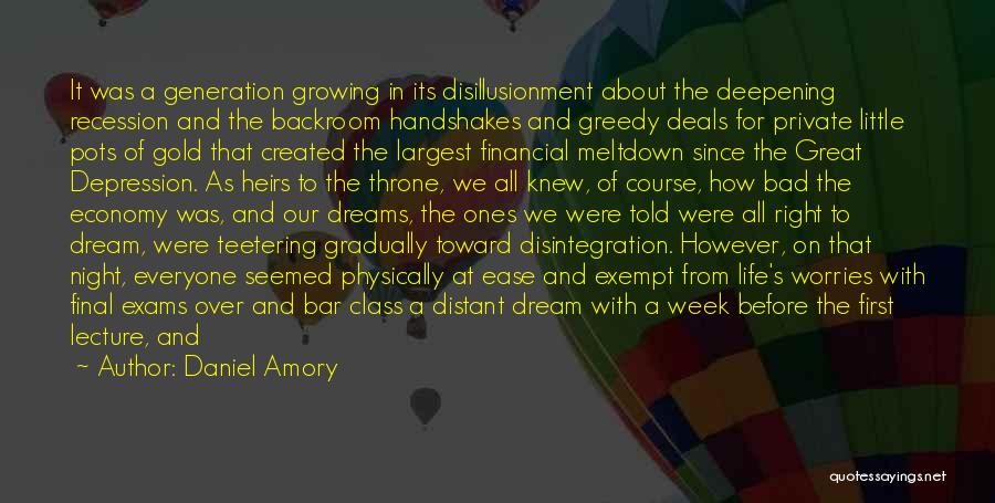 Growing Distant Quotes By Daniel Amory