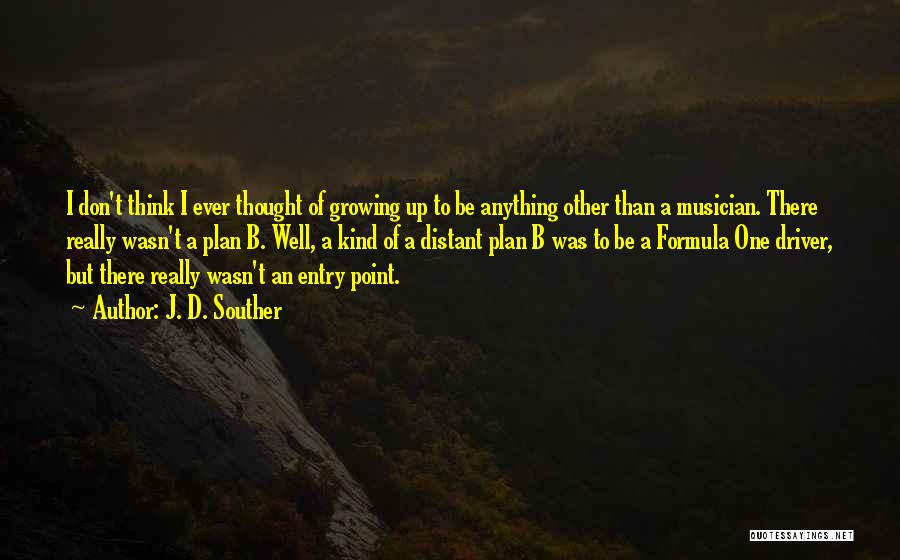 Growing Distant Quotes By J. D. Souther