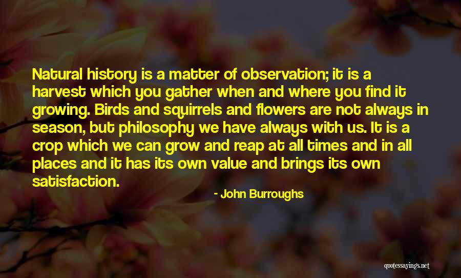 Growing Flowers Quotes By John Burroughs Growing Flowers Quotes By John Burroughs