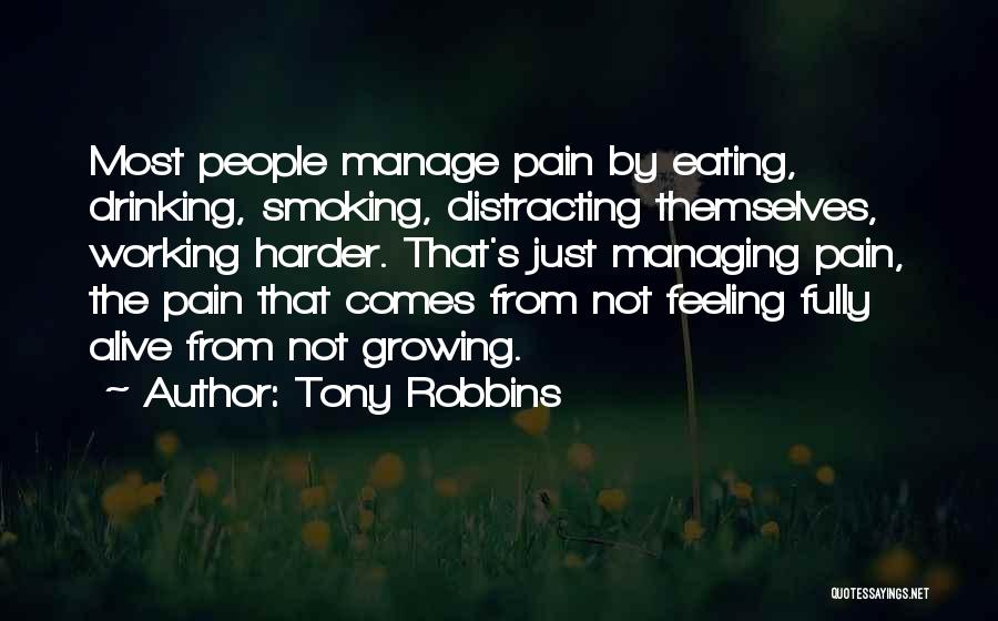 Growing From Pain Quotes By Tony Robbins