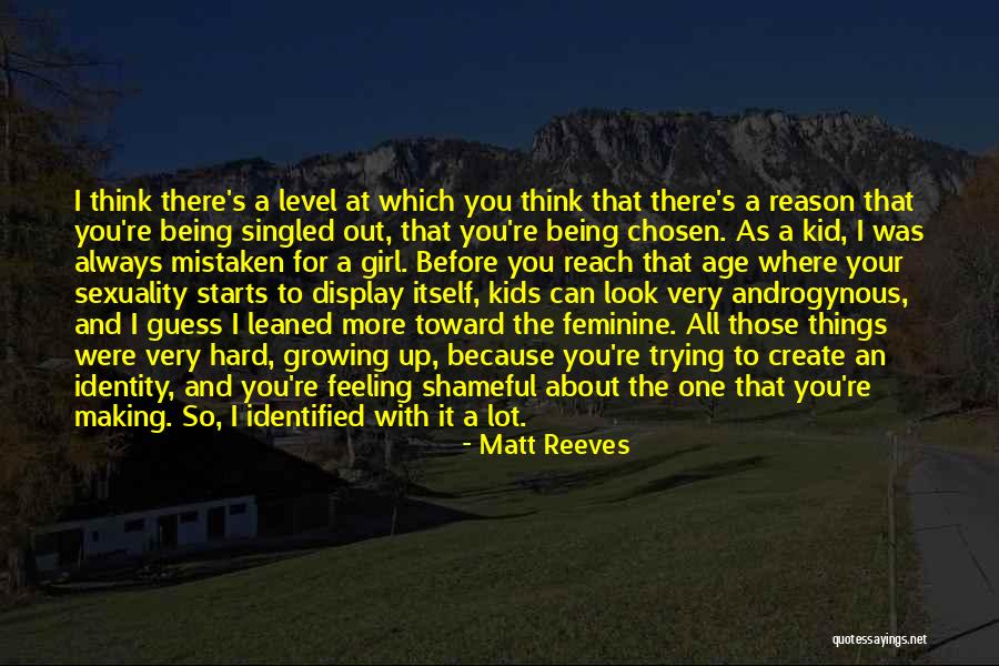 Growing Kids Quotes By Matt Reeves Growing Kids Quotes By Matt Reeves