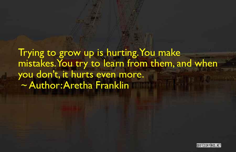 Growing Leadership Quotes By Aretha Franklin