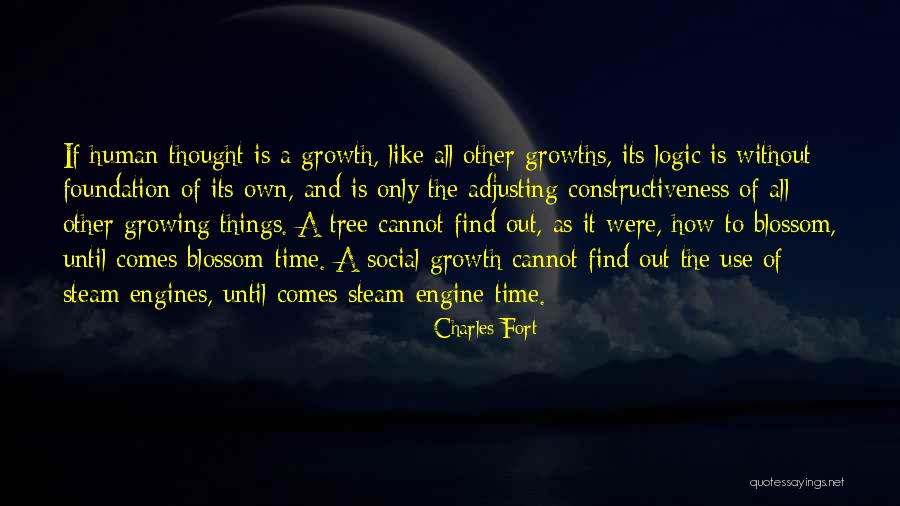 Growing Out Of Things Quotes By Charles Fort Growing Out Of Things Quotes By Charles Fort