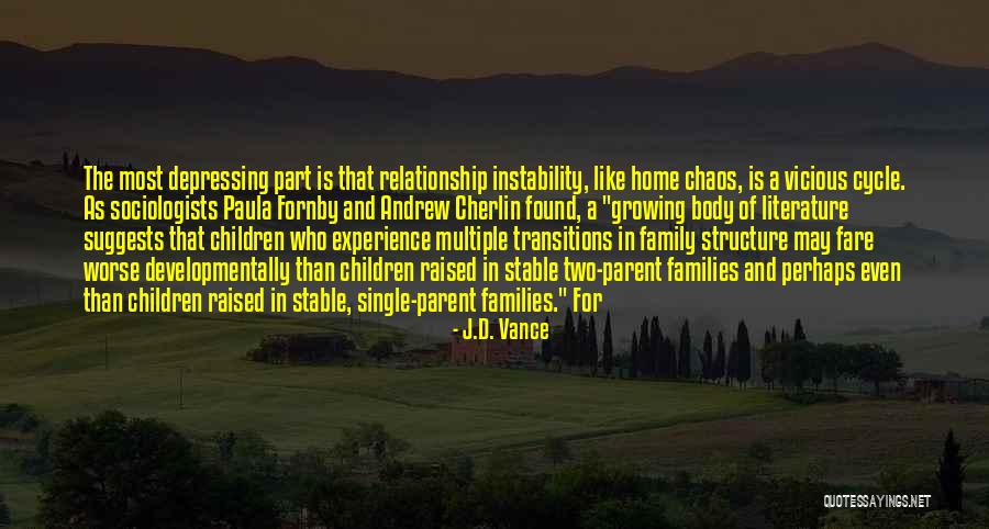 Growing Relationship Quotes By J.D. Vance Growing Relationship Quotes By J.D. Vance