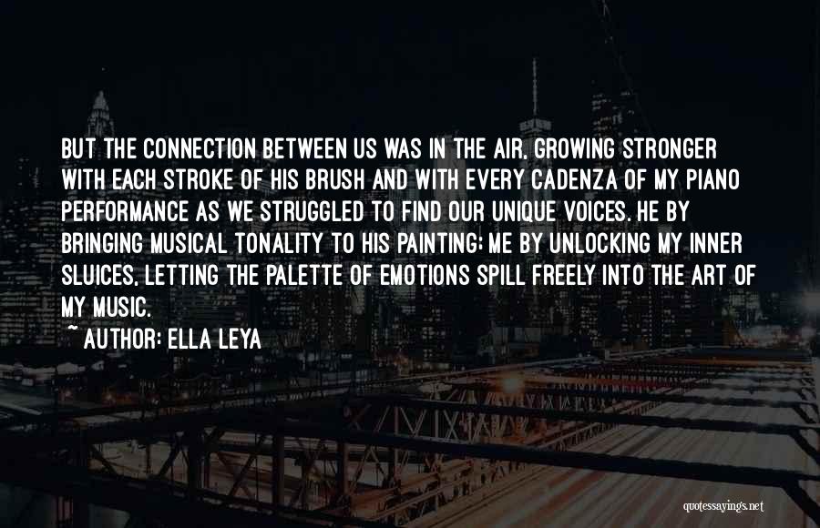 Growing Stronger Quotes By Ella Leya