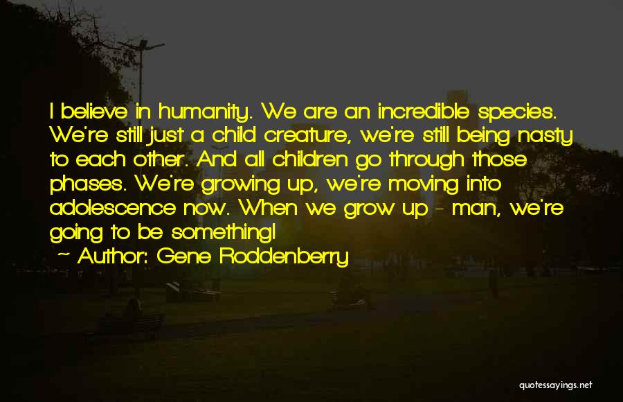 Growing Through Life Quotes By Gene Roddenberry