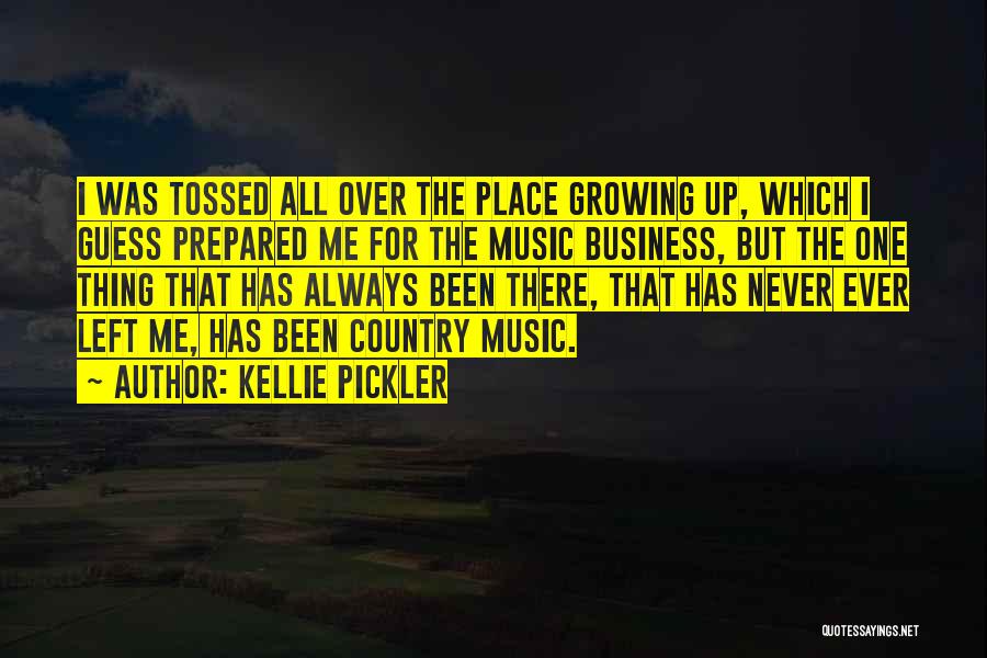 Growing Up Country Quotes By Kellie Pickler