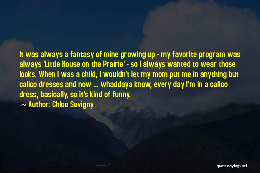 Growing Up Funny Quotes By Chloe Sevigny