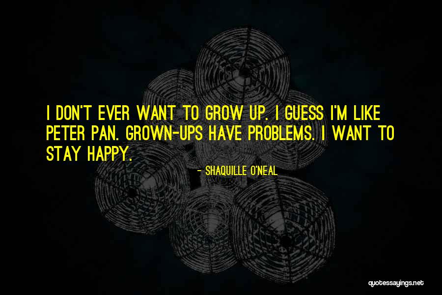 Growing Up Happy Quotes By Shaquille O'Neal Growing Up Happy Quotes By Shaquille O'Neal