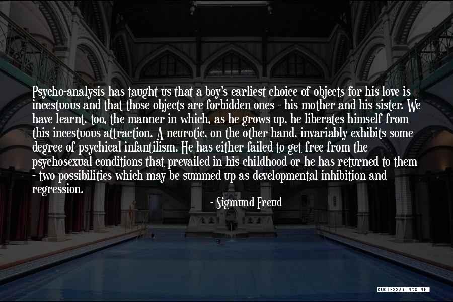 Growing Up In Love Quotes By Sigmund Freud Growing Up In Love Quotes By Sigmund Freud