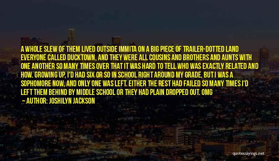 Growing Up With Brothers Quotes By Joshilyn Jackson