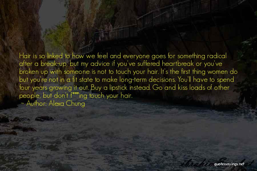 Growing With Someone Quotes By Alexa Chung