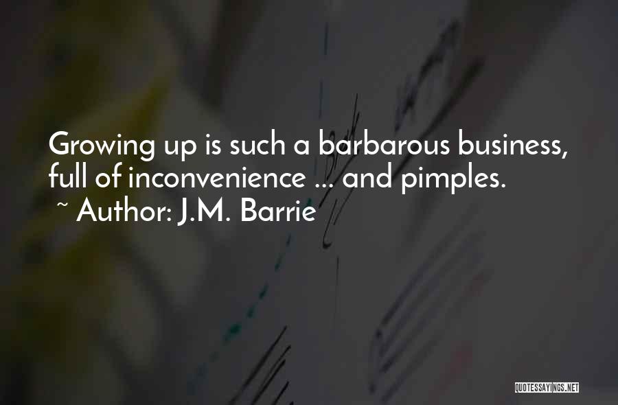 Growing Your Business Quotes By J.M. Barrie