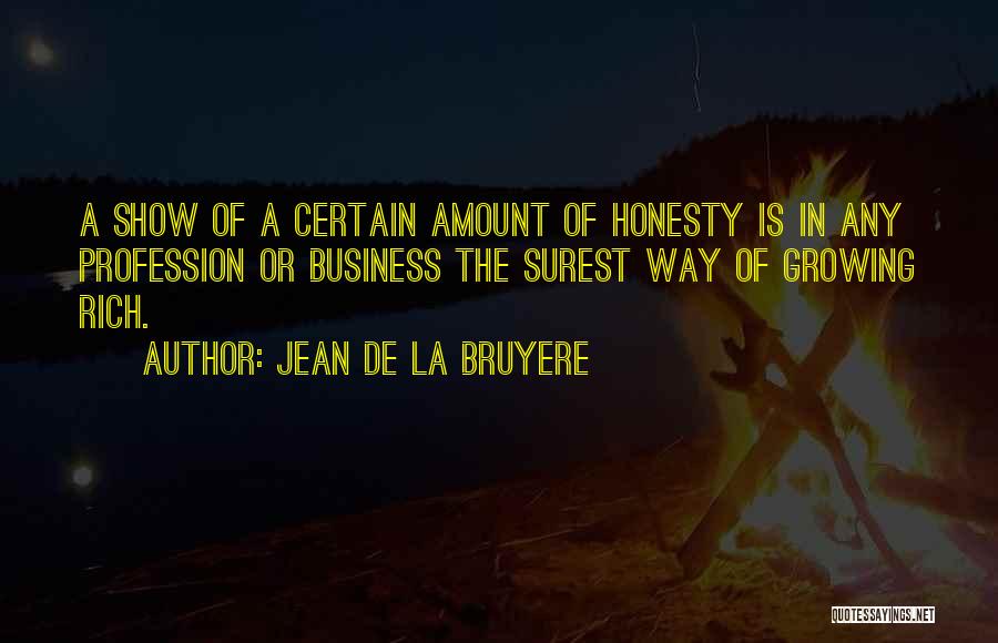 Growing Your Business Quotes By Jean De La Bruyere