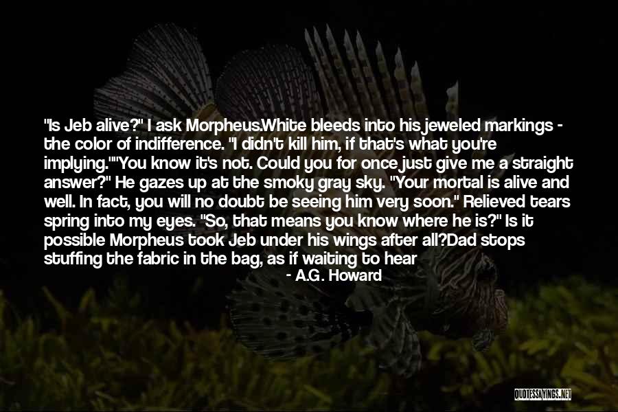 Growls Quotes By A.G. Howard Growls Quotes By A.G. Howard