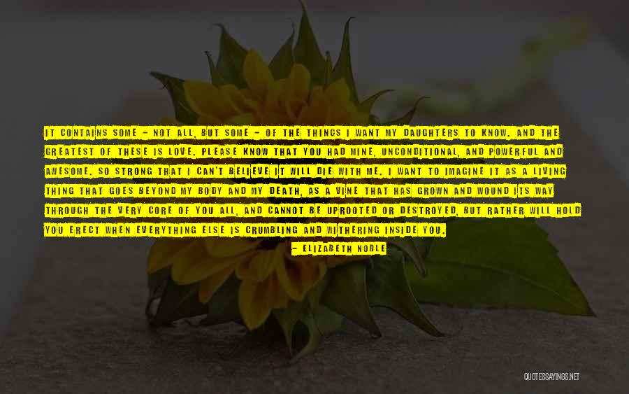 Grown Daughters Quotes By Elizabeth Noble