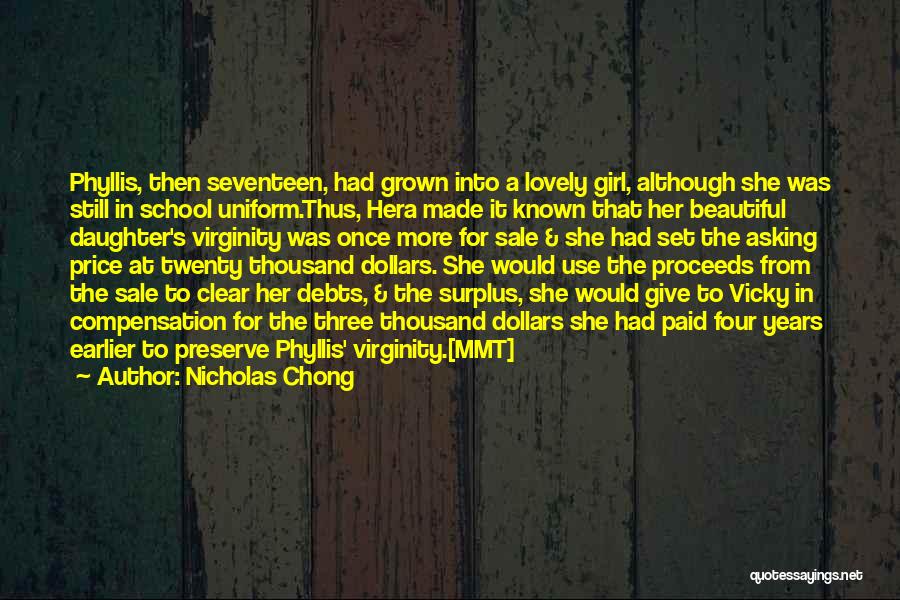 Grown Up Daughter Quotes By Nicholas Chong