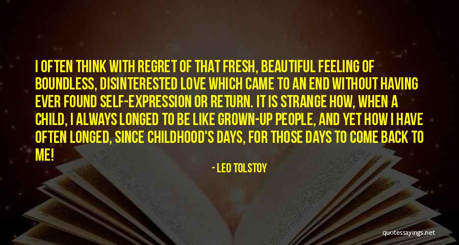 Grown Up Love Quotes By Leo Tolstoy