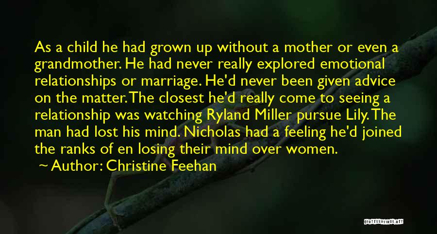 Grown Up Relationships Quotes By Christine Feehan