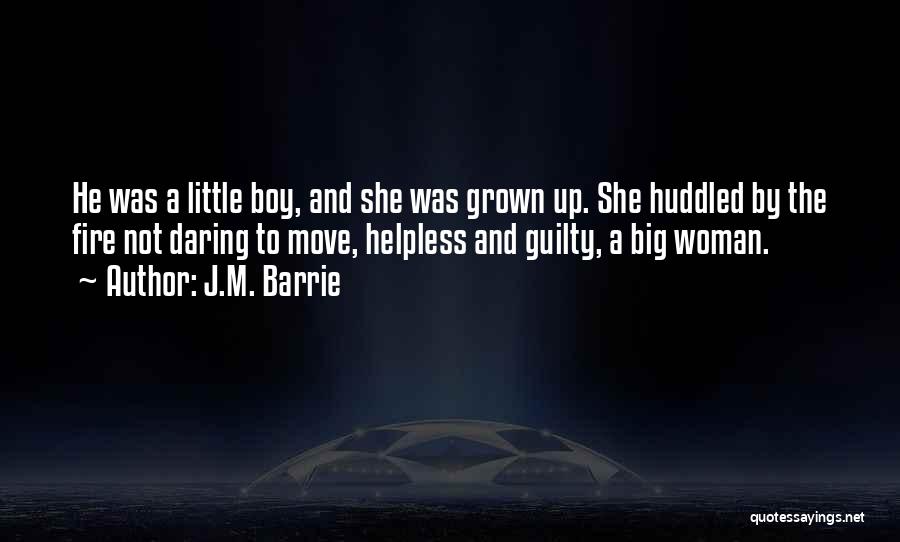 Grown Woman Quotes By J.M. Barrie