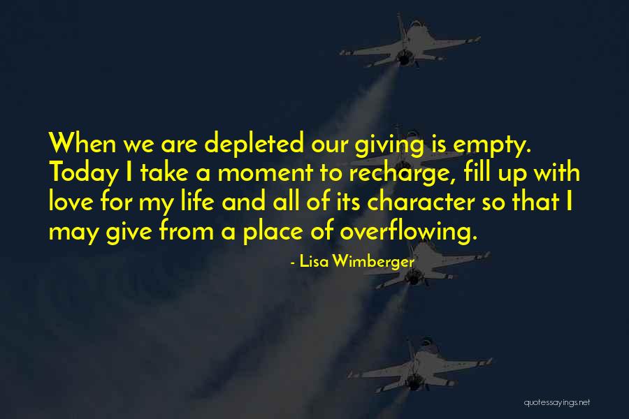Growth And Love Quotes By Lisa Wimberger Growth And Love Quotes By Lisa Wimberger