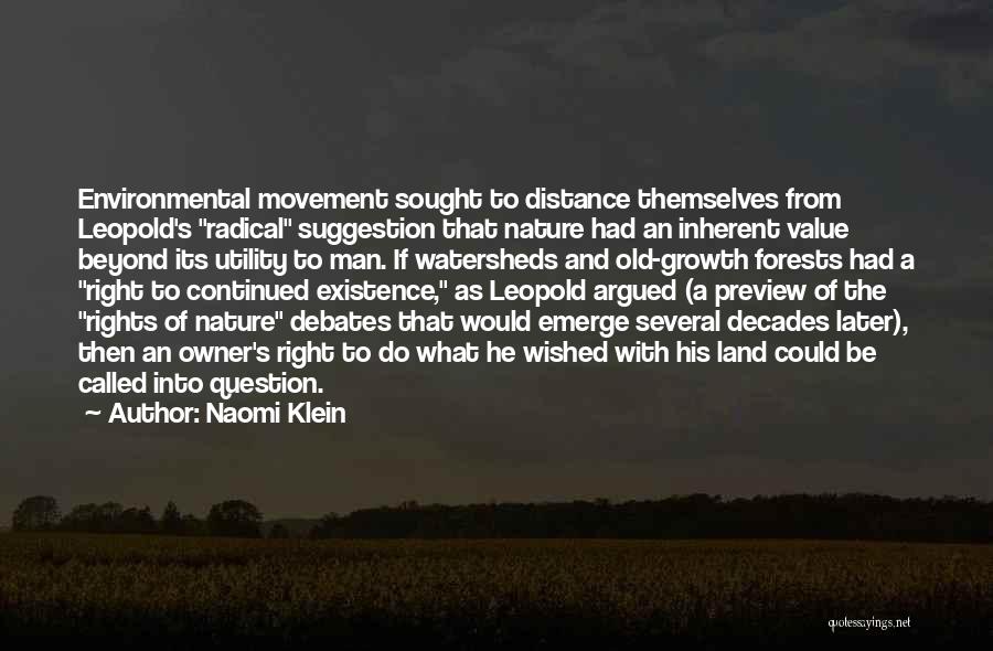 Growth And Nature Quotes By Naomi Klein