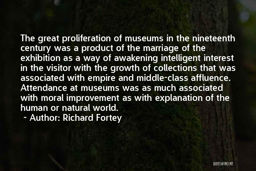 Growth And Nature Quotes By Richard Fortey