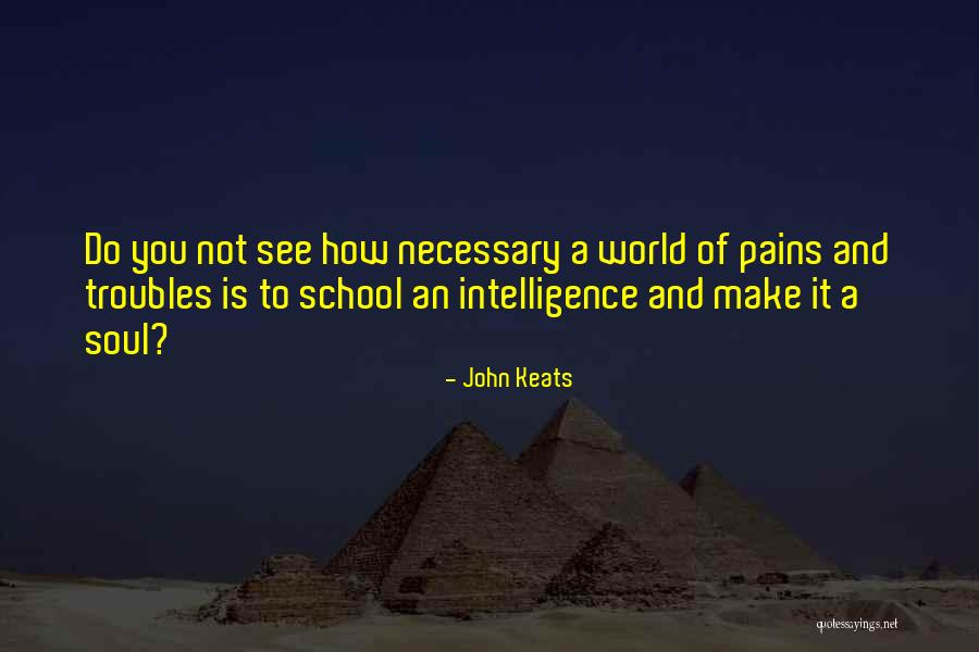 Growth And Pain Quotes By John Keats