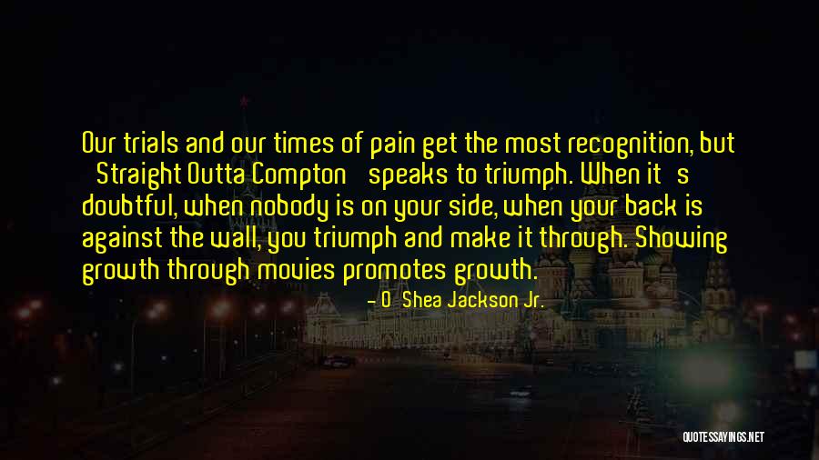 Growth And Pain Quotes By O'Shea Jackson Jr.