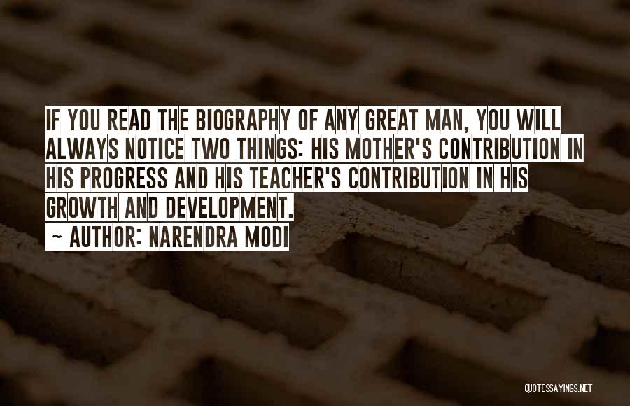 Growth And Progress Quotes By Narendra Modi