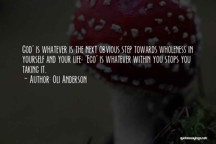 Growth And Progress Quotes By Oli Anderson