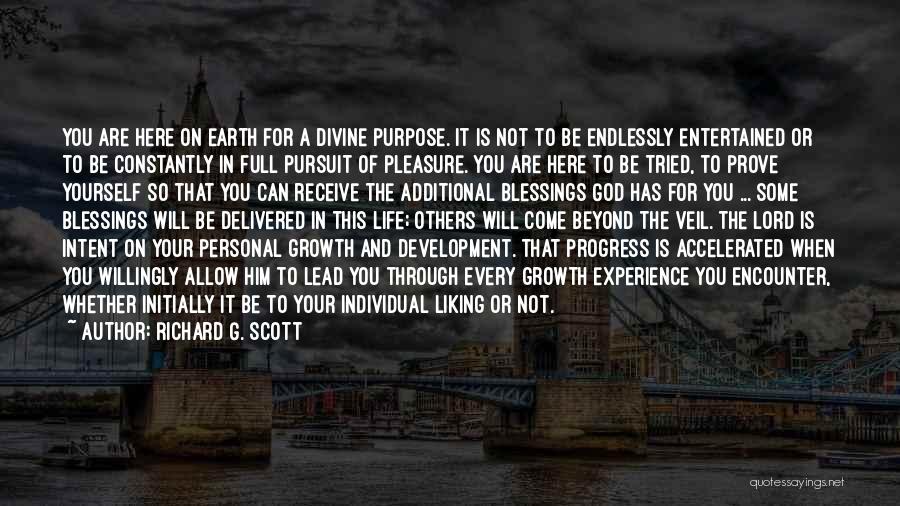 Growth And Progress Quotes By Richard G. Scott