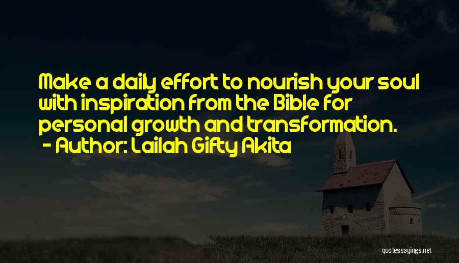 Growth And Transformation Quotes By Lailah Gifty Akita