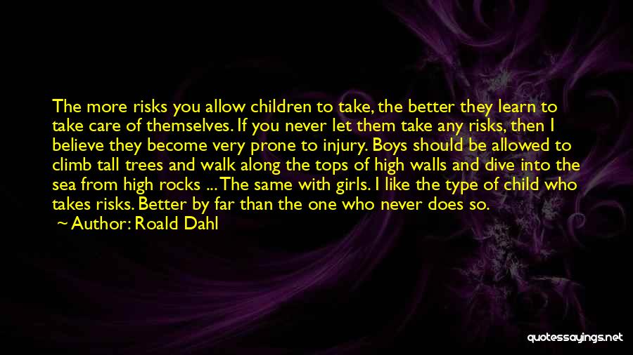 Growth And Trees Quotes By Roald Dahl