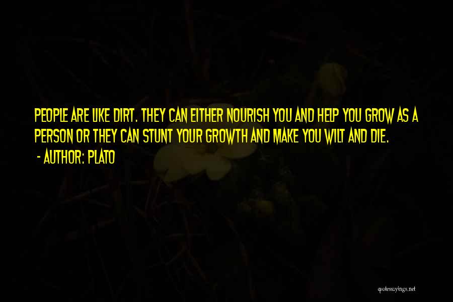 Growth As A Person Quotes By Plato