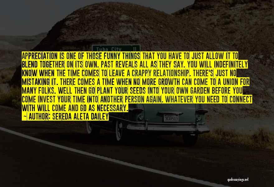 Growth As A Person Quotes By Sereda Aleta Dailey