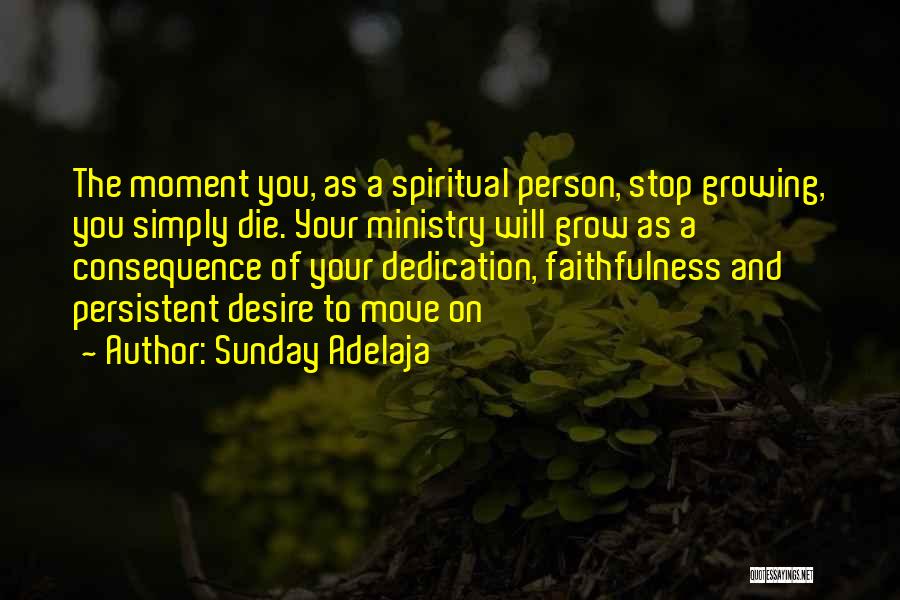 Growth As A Person Quotes By Sunday Adelaja