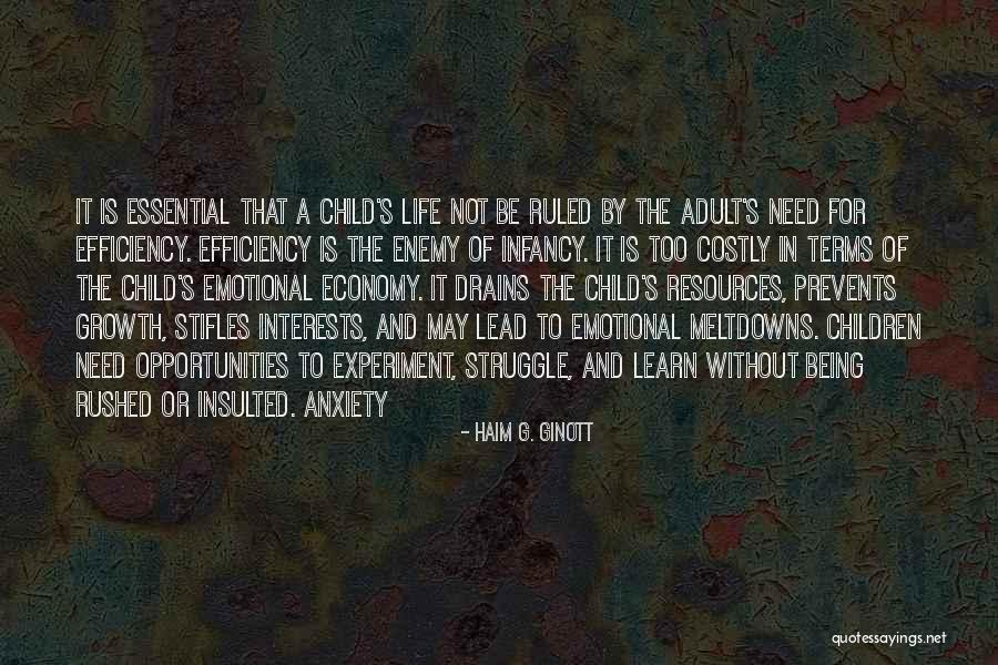 Growth For Quotes By Haim G. Ginott Growth For Quotes By Haim G. Ginott