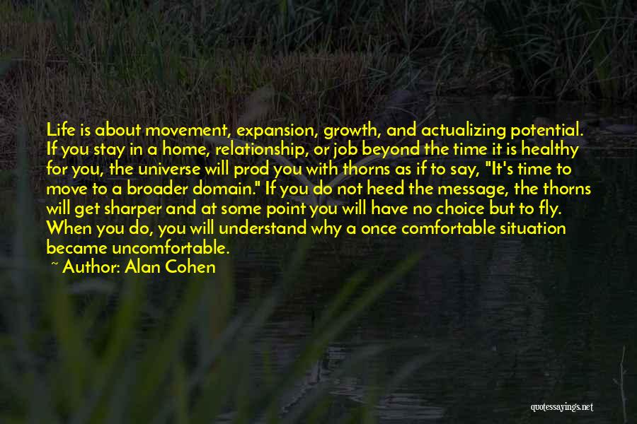 Growth In A Relationship Quotes By Alan Cohen