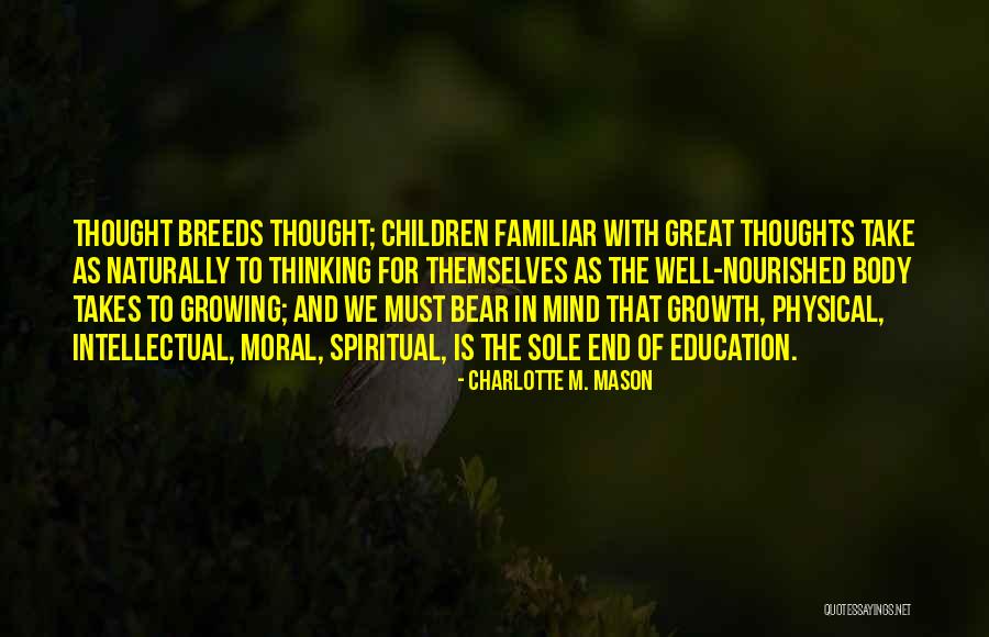 Growth In Education Quotes By Charlotte M. Mason