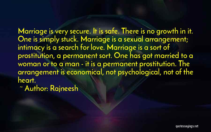 Growth In Marriage Quotes By Rajneesh