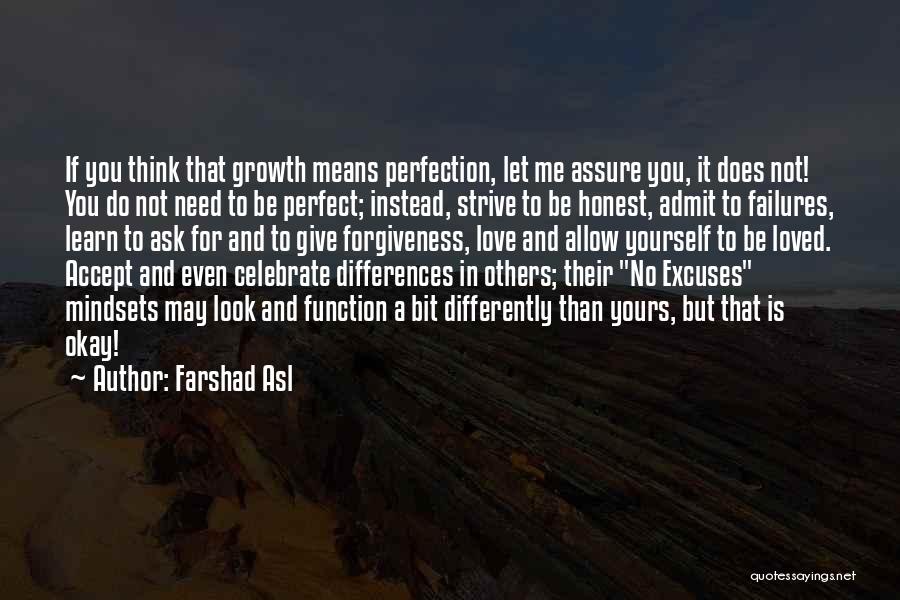 Growth Mindset Quotes By Farshad Asl