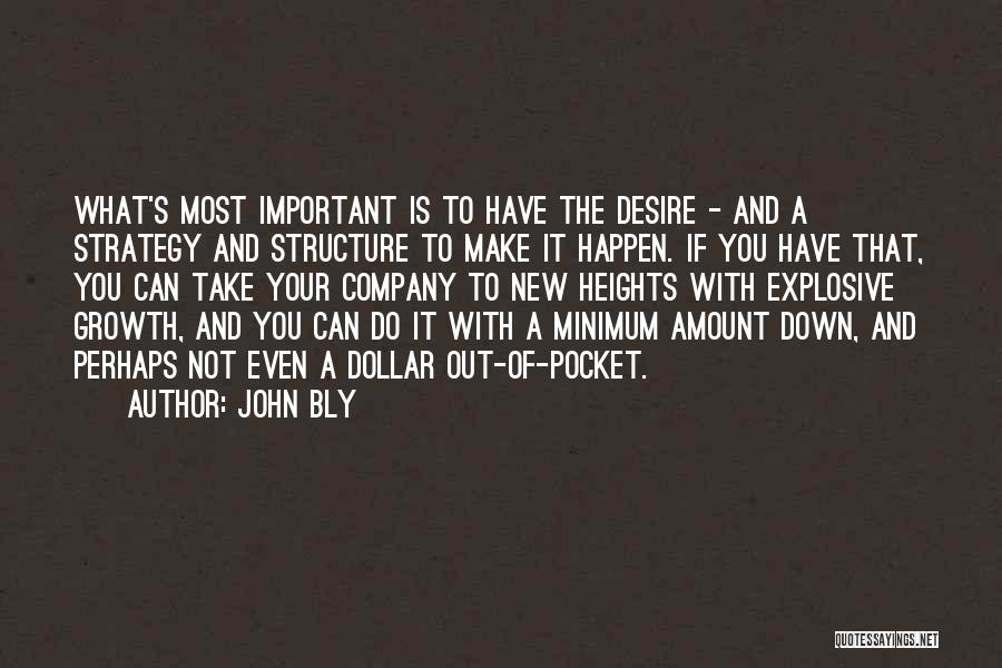 Growth Of A Company Quotes By John Bly