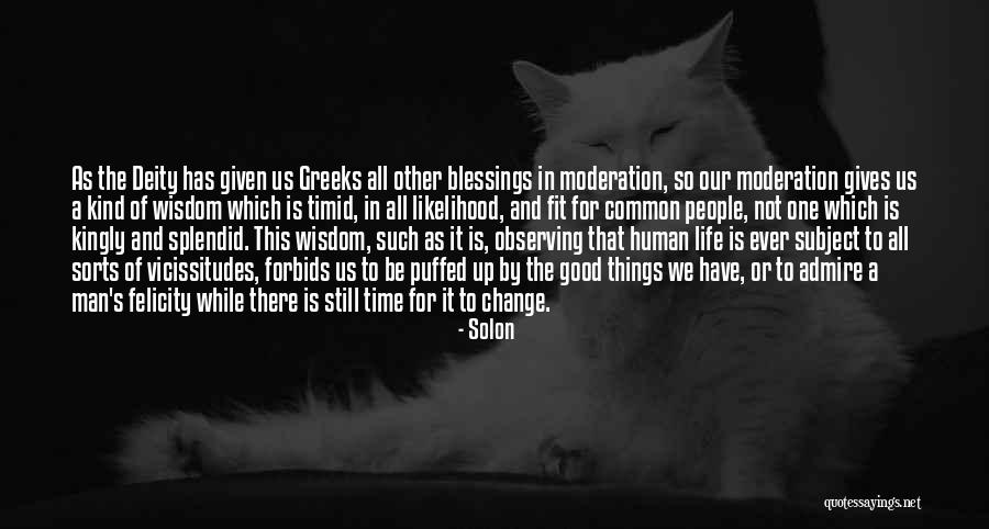 Growth Through Changing Circumstances Quotes By Solon Growth Through Changing Circumstances Quotes By Solon