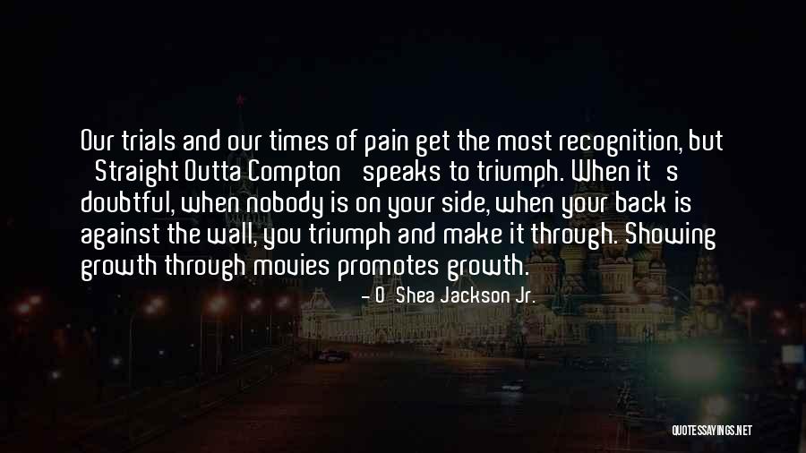 Growth Through Pain Quotes By O'Shea Jackson Jr.